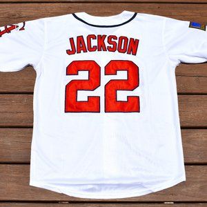 New! Bo Jackson Los Angeles Angles White Homes Baseball Jersey Adult Man's Sizes